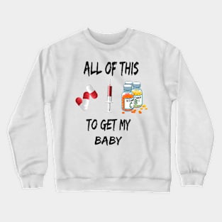 pregnant woman Crewneck Sweatshirt